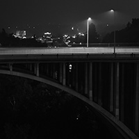 Nobody Walks in LA #12 "Ventura Freeway Bridge"
